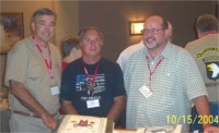 Bob Sproul, Danny Tarr & Lt. Bircumshaw  